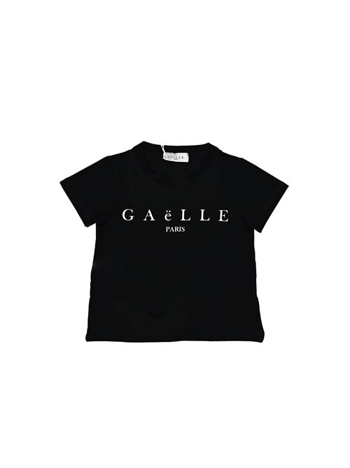 T-shirt, bambina, logata. GAELLE PARIS | 2746M00088BK